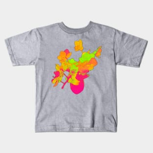 orchid in a vase Kids T-Shirt